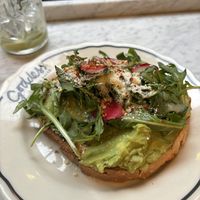 Avocado toast   at Goddess And The Baker in Chicago