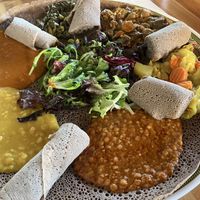  Abby's veggie combo (serves 2) at Shewhat in Oakland