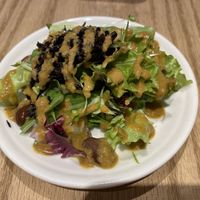 Salat starter  at Beyond Veg in Tokyo