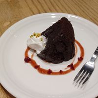 Chocolate Gateau at Beyond Veg in Tokyo