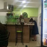 La barra at El Taco Loco Vegano in San Andres Cholula