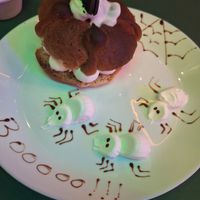 ¡Hojaldra rellena! Y está adorable 😍🥹🙈🕷🕸 at El Taco Loco Vegano in San Andres Cholula