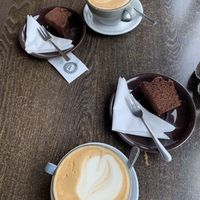 We shared the cake, so they gave us two separate plates ☺️  at Maracay in Berlin