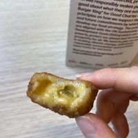 chilli cheese bites  at Burger King in London