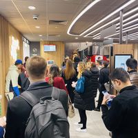 Friday night! Packed!   at Burger King in London