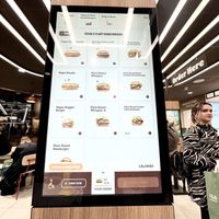   at Burger King in London