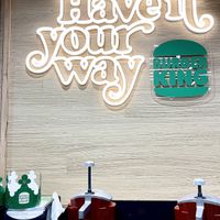   at Burger King in London