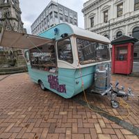 The truck at Slice of Heaven in Dunedin