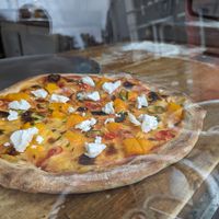 Vegan special of the day with vegan feta at Slice of Heaven in Dunedin