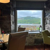 The view..Not a picture on the wall ;-) at The Shores in Plockton