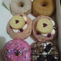 Vegan doughnuts at Doughnut Time - Leicester Square in London