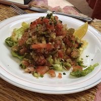 Salade marocaine  at Café El Bahia in Rabat