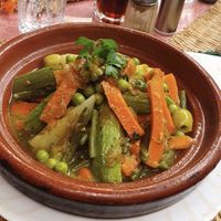 Tagine aux légumes   at Café El Bahia in Rabat