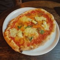 Pizza con chorizo at Sfizy Veg in Berlin