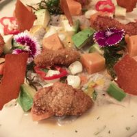 Tiradito at Asianica in Lima