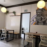 The setting at Asianica in Lima