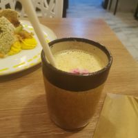 Iced tea Tusán at Asianica in Lima