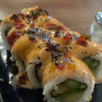 (My favorite sushi!)  at Asianica in Lima