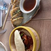 Bao Tai and gyoza   at Asianica in Lima