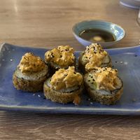 Vegan sushi. Yum!  at Asianica in Lima