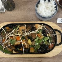 Hongdo Saltado  at Asianica in Lima