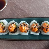 Dragon maki at Asianica in Lima