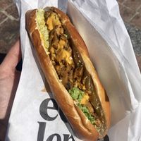 Planted chicken sandwich  at Brezelkönig in Lugano