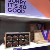 Vegan section  at Purdys Chocolatier in Kelowna
