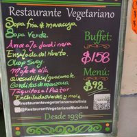  at Restaurante Vegetariano Terra Nostra in Mexico City
