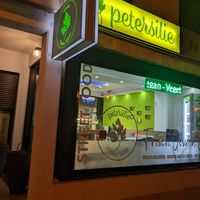 view from outside at Petersilie in Mainz