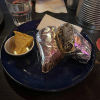 Mushroom burritoos #Veganuary at Callejero in Porto