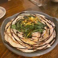 Mushroom Carpaccio at Pianta in Bogota