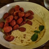 Gnochis with roasted cauliflower at Pianta in Bogota