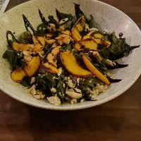 ensalada de durazno at Pianta in Bogota