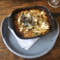 Lasagne at Pianta in Bogota