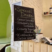 Special drinks  at Bayside Eatery in Dahab