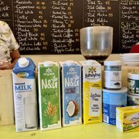 Local brands   at Bayside Eatery in Dahab