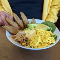 Amazing something  at Cafe Mosaics in Edmonton