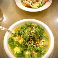 💚 laughing monkey hot pot 💚 at Cafe Mosaics in Edmonton