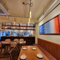 restaurant interior at Alt.a in Seoul