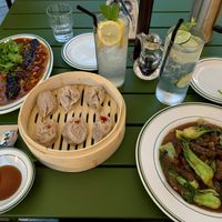 Dumplings, Stir fried Veef at Alt.a in Seoul