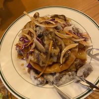 Update 6/16: stir fried meat with sweat and sour sauce - the best dish so far  at Alt.a in Seoul