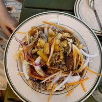 Stirfried meat in sweet and sour sauce at Alt.a in Seoul