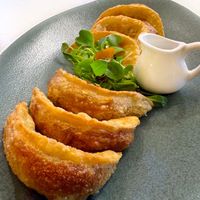 Original Fried Dumplings! delicious   at Alt.a in Seoul