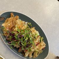 Fried enokitake   at Alt.a in Seoul