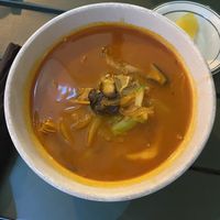 Jjamppong with rice on the side  at Alt.a in Seoul