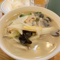 White Soup With Mushroom (Noodles)  at Alt.a in Seoul