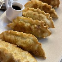 Fried dumpling as side dish   at Alt.a in Seoul
