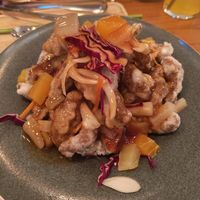 Sweet and sour veef at Alt.a in Seoul