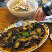 Fried eggplant   at Alt.a in Seoul